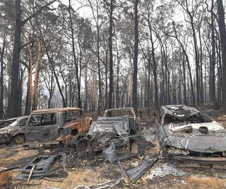 Humo de Australia por fuego llega a Chile