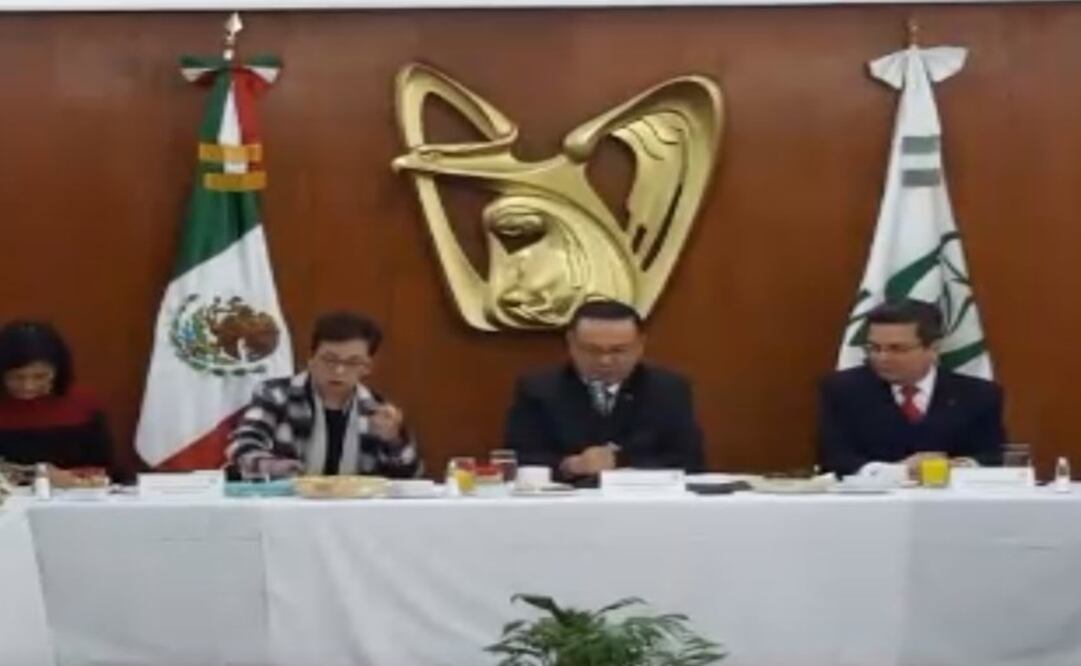 Captura de pantalla de la transmisión de @Tu_IMSS