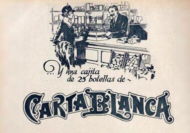 La cerveza se anunciaba como complemento alimenticio