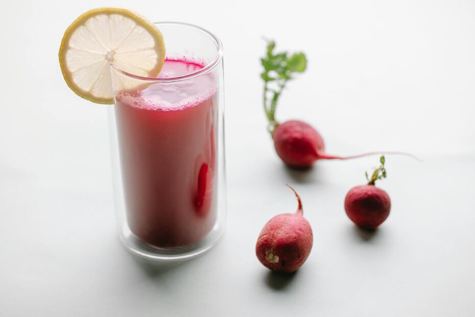 Jugo de rábano. Foto: Pexels