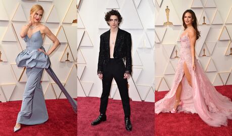 Oscars 2022: los mejores looks en la alfombra roja
