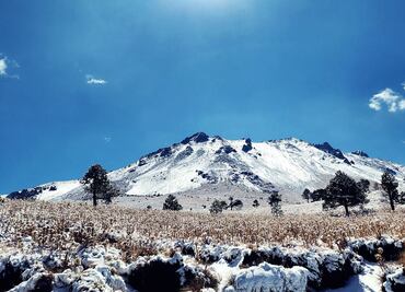 Autoridades cierran ingreso al Nevado de Toluca hasta nuevo aviso por alta probabilidad de nevada