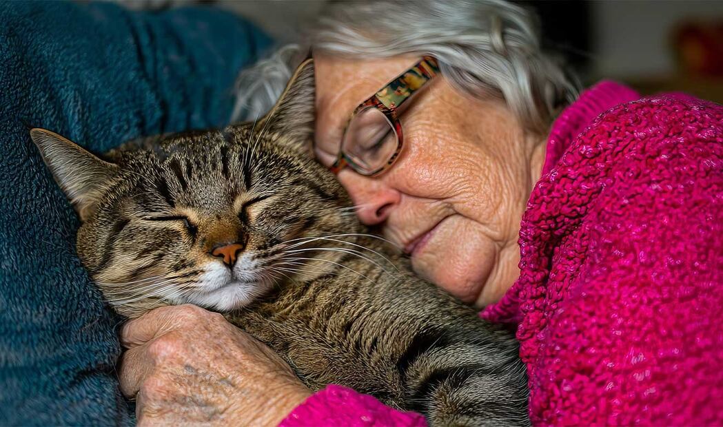 Terapia asistida con gatos cada día cobra mayor auge.