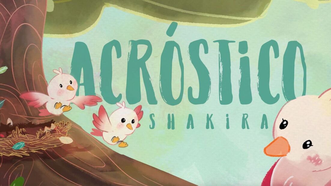 Shakira dio el anuncio oficial de "Acróstico" en sus redes oficiales. Foto: Instagram