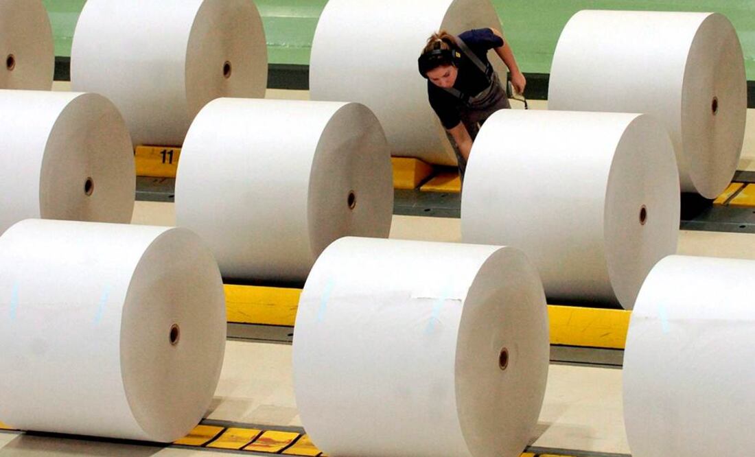 “Las empresas a concentrarse coinciden en la fabricación de papel bond en rollo y bond cortado, ambos para uso de impresión y escritura", dijo la Cofece Foto: EFE/Archivo