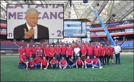 AMLO inaugurará el nuevo estadio de los Diablos Rojos