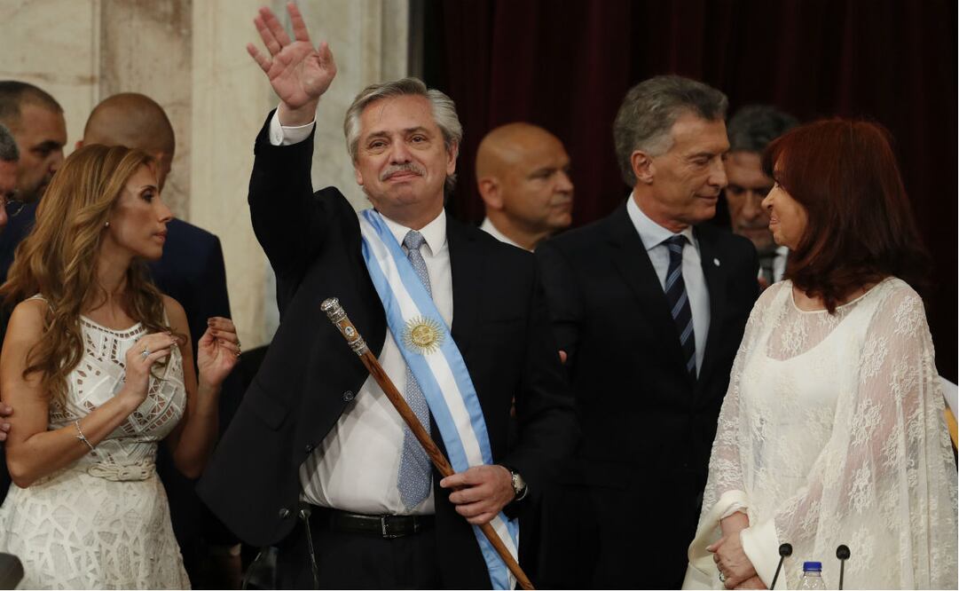 Fernández asumió la presidencia de Argentina determinando así el regreso del peronismo al poder. Foto: AP 