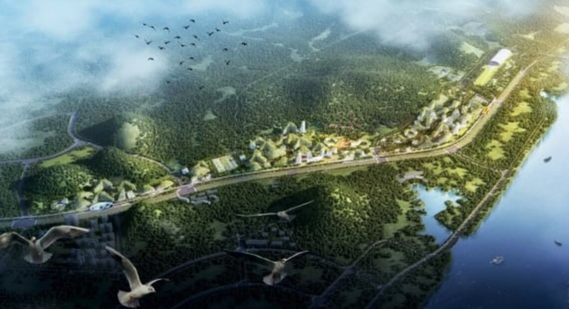Esta será la primera ciudad en el mundo cubierta de árboles