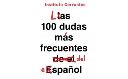 Las 100 dudas más frecuentes del español en un libro
