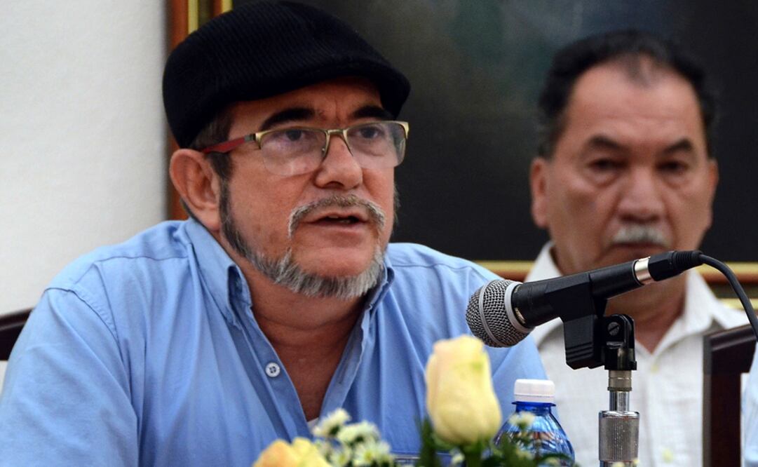 El máximo líder de las Fuerzas Armadas Revolucionarias de Colombia (FARC), Rodrigo Londoño, alias Timoleón Jiménez "Timochenko". (Foto:XINHUA)