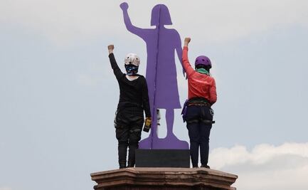 Aún sin acuerdo sobre convivencia de la Joven de Amajac y Antimonumenta en la exGlorieta de Colón: Sheinbaum