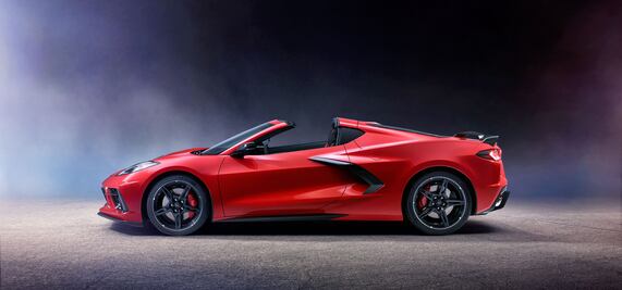 Nuevo Corvette 2020 aún no tiene techo en su versión convertible 
