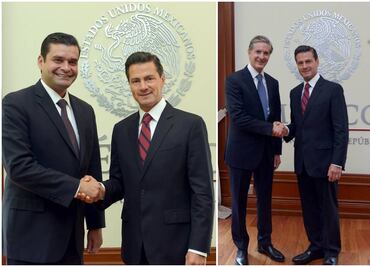 Peña Nieto refrenda apoyo a gobernadores electos de Nayarit y Edomex