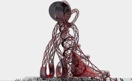 Obra de Anish Kapoor será el tobogán más alto del mundo