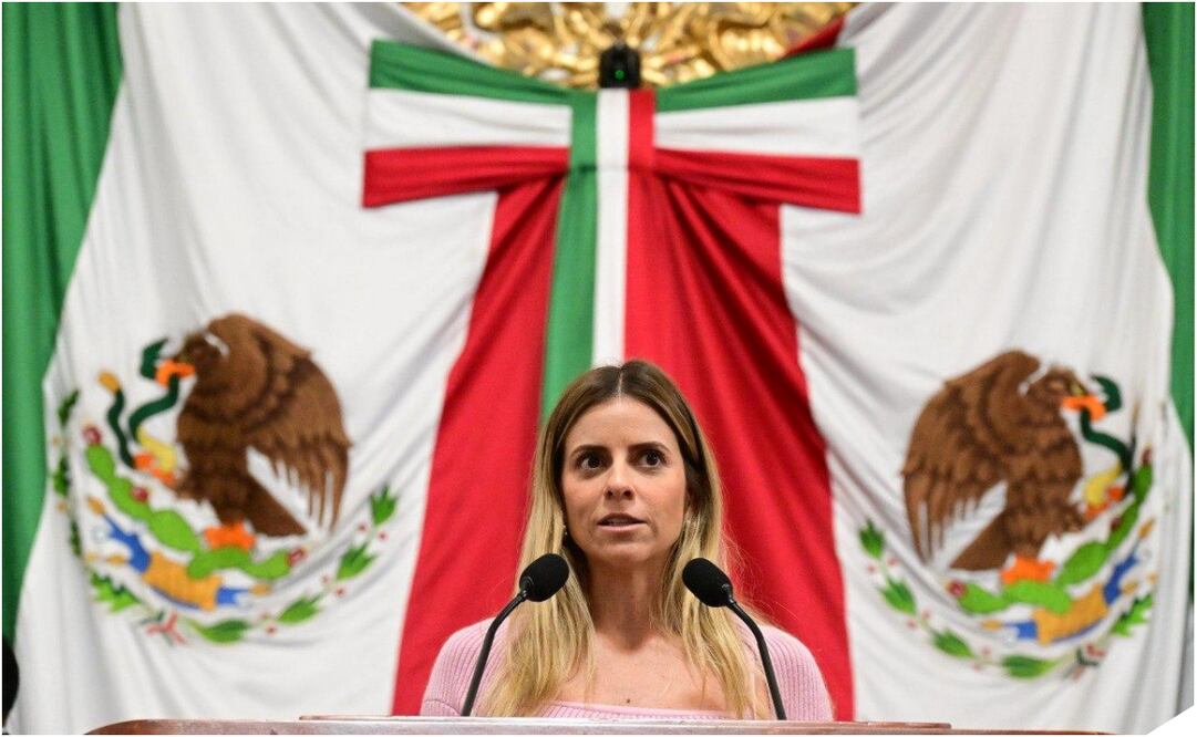 Diputada local del PVEM Elvia Estrada. Foto: Especial