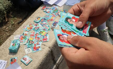 "¿Tienes a Messi?", la frase que domina el trueque en Bellas Artes; fanáticos buscan completar el álbum Panini del Mundial 2026