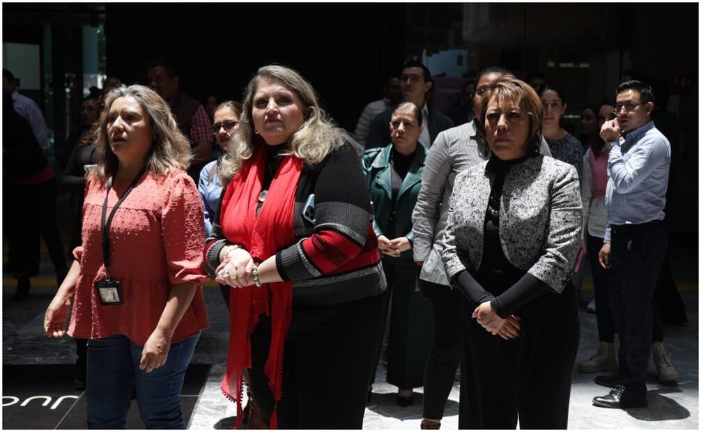 Se reúnen trabajadores del Consejo de la Judicatura Federal. Foto: Carlos Mejía/EL UNIVERSAL
