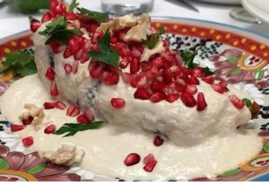 6 lugares para comer chiles en nogada en CDMX