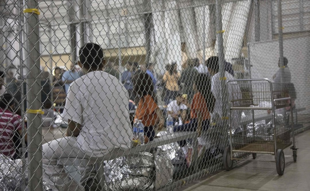 Unidad de resguardo de menores en Mcallen, Texas. (FOTO: AFP)