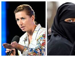 Primera ministra de Dinamarca busca prohibir uso del niqab en colegios y universidades; “Dios debe quedar a un lado”