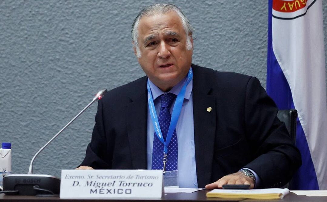 Miguel Torruco, secretario de Turismo. Foto: EFE