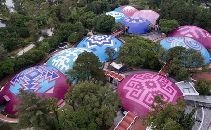 FOTOS Estas son las obras de arte de Pedro Friedeberg que podrás ver desde la Línea 3 del Cablebús  