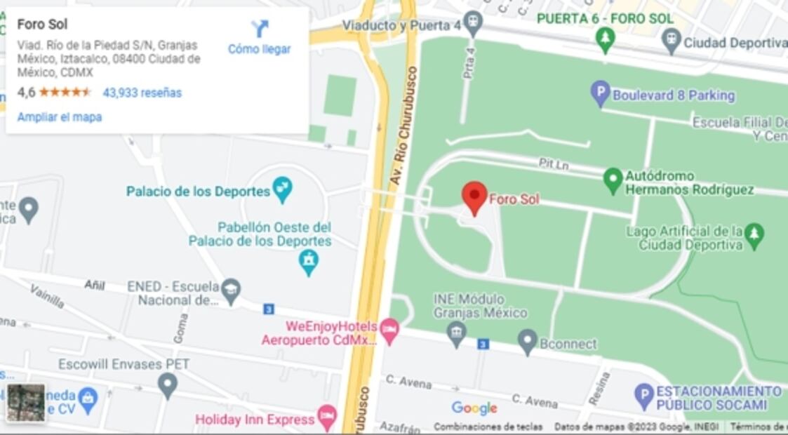 Vive Latino 2023: ¿Cómo llegar al Foro Sol?