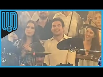 Sergio 'Checo' Pérez es captado y ovacionado en un palenque durante concierto de Carlos Rivera