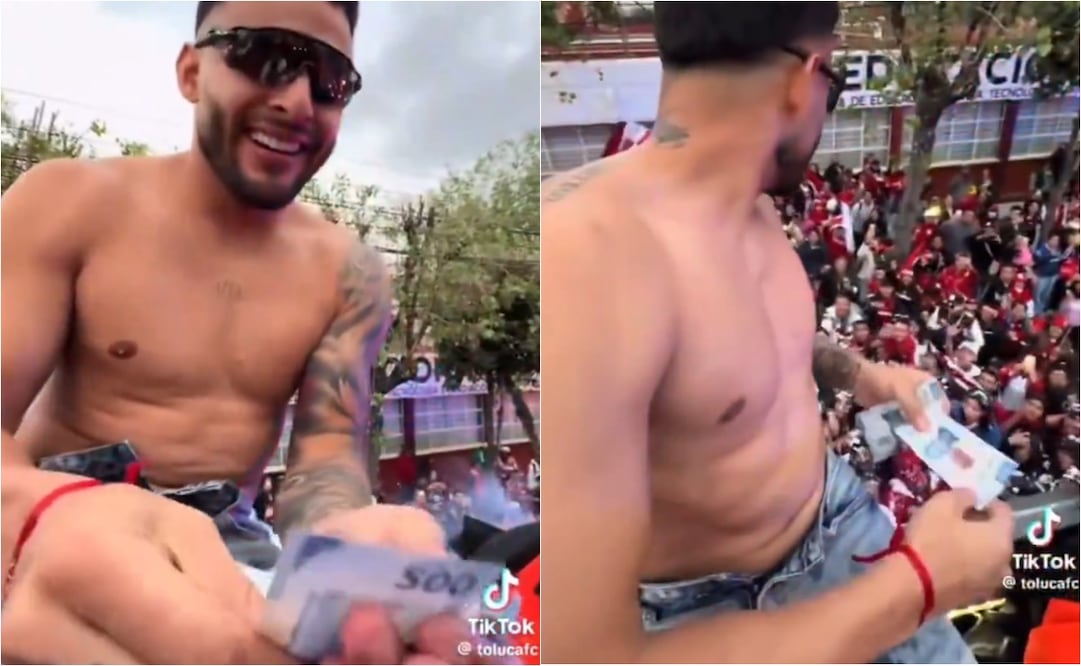 FOTO: Tunden a Alexis Vega por regalar dinero en la celebración del título a los fanáticos: "Los humilló" - ESPECIAL