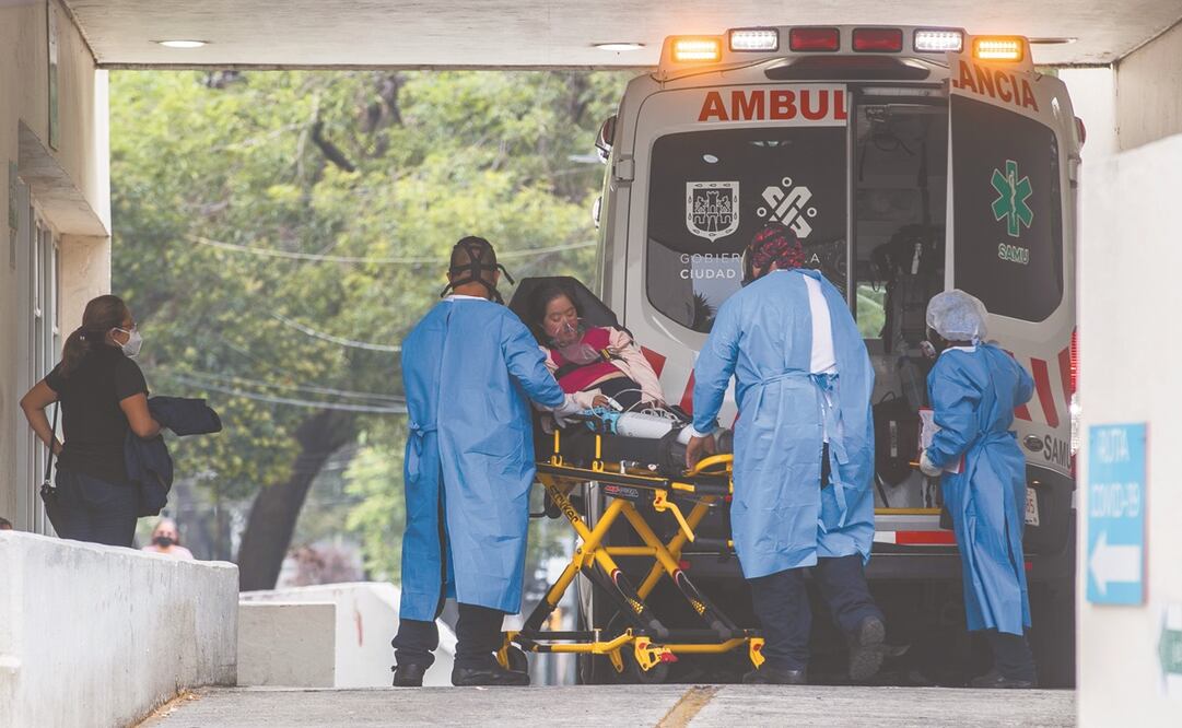 La Ciudad de México es una de las entidades del país que concentran el mayor número de contagios y hospitalizaciones. Foto: Germán Espinosa. EL UNIVERSAL