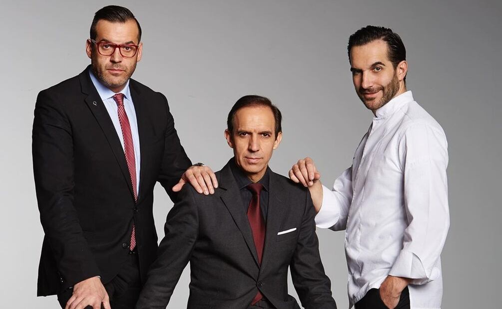 Los hermanos Sandoval de Coque Madrid:  Rafael, Diego y Mario.
Foto: Coque Madrid / Instagram
