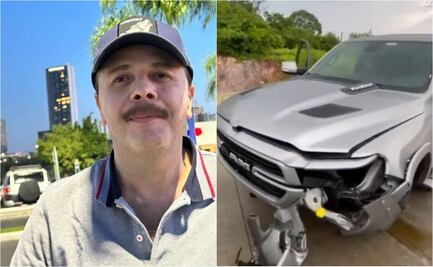 Joel Elizalde, hermano de Valentín Elizalde, sufre fuerte accidente automovilístico en Mazatlán: VIDEO