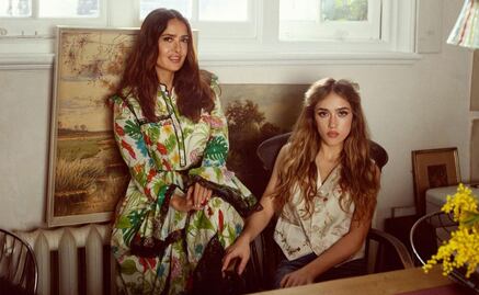 Valentina, hija de Salma Hayek, encanta con su look de graduación