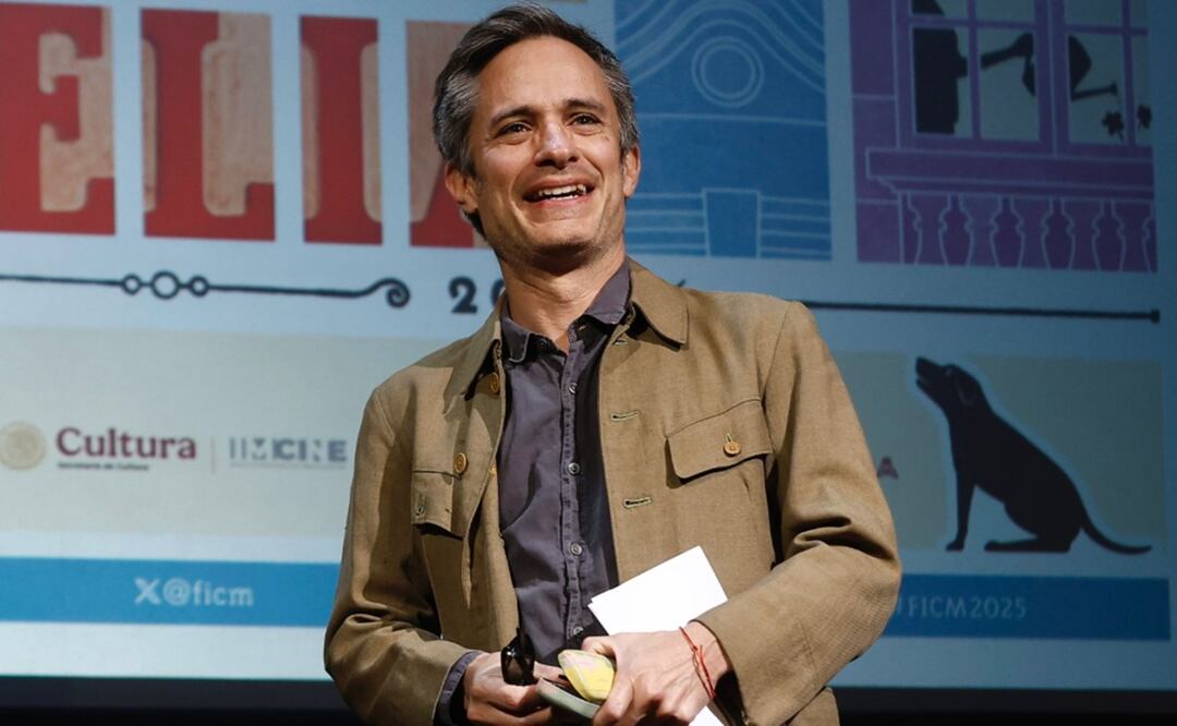Gael García sigue dando pasos como director. Foto: Berenice Fregoso/ARCHIVO EL UNIVERSAL.