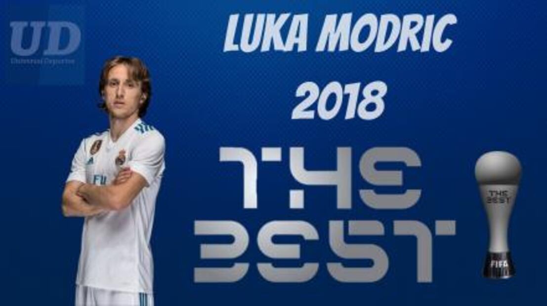 Luka Modric, ganador The Best
