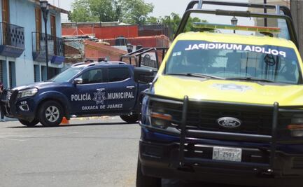 Policías municipales de Oaxaca realizan paro de labores; exigen ley de pensiones e incremento salarial