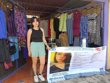 Realizan colecta para búsqueda de María Fernanda, quien salió a trabajar junto con su pareja y desapareció