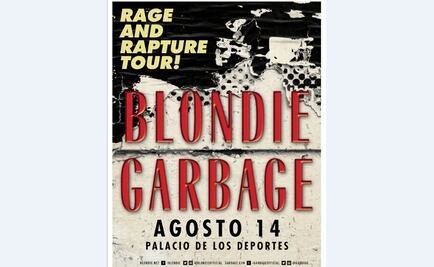 Blondie y Garbage se unirán en concierto en la CDMX