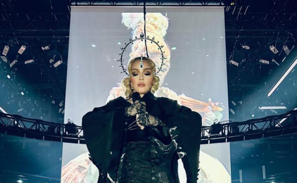 Madonna  en su Celebration Tour.