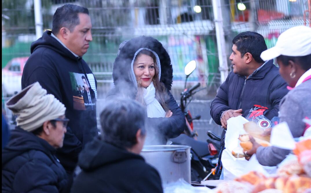 Frío en la Ciudad de México. Foto: Fernanda Rojas/EL UNIVERSAL
