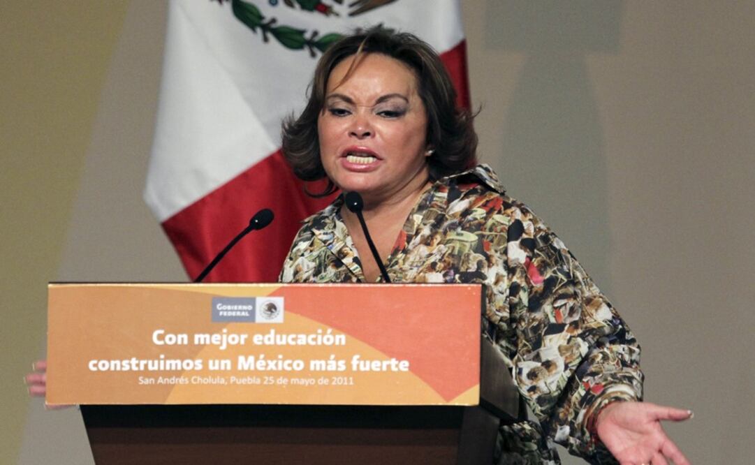 Elba Esther was freed last week- Photo: Imelda Medina/REUTERS