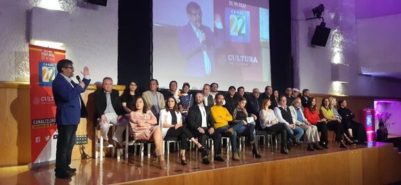Presentan programación de Canal 22 para el 2020