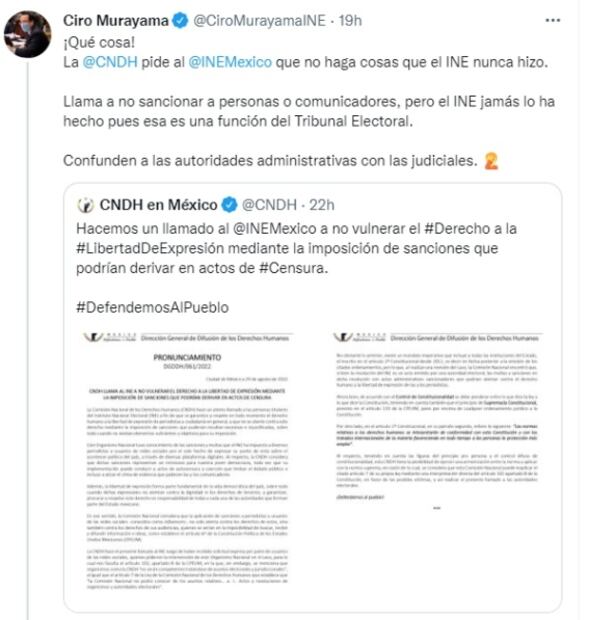 “Está mi alma en paz ahora”: Gutiérrez Müller reacciona a dichos de consejero Murayama sobre VPM