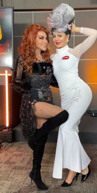 Olivia Collins y Maribel Guardia sorprenden con foto de su juventud