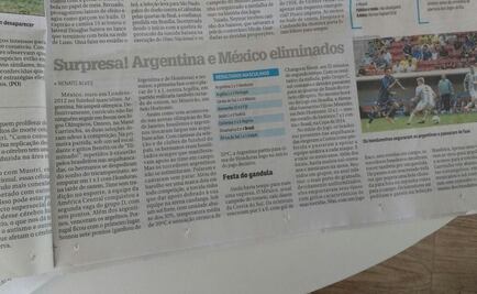 Prensa brasileña califica de "sorpresiva" la eliminación del Tri