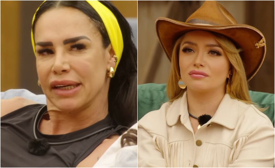 Lis Vega y Sandra Itzel, participantes de "La granja VIP".
Fotos: Instagram, via @lagranjavipmx