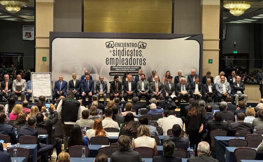 Empresarios abren espacio de diálogo con sindicatos y trabajadores (19/05/2025). Foto: Especial