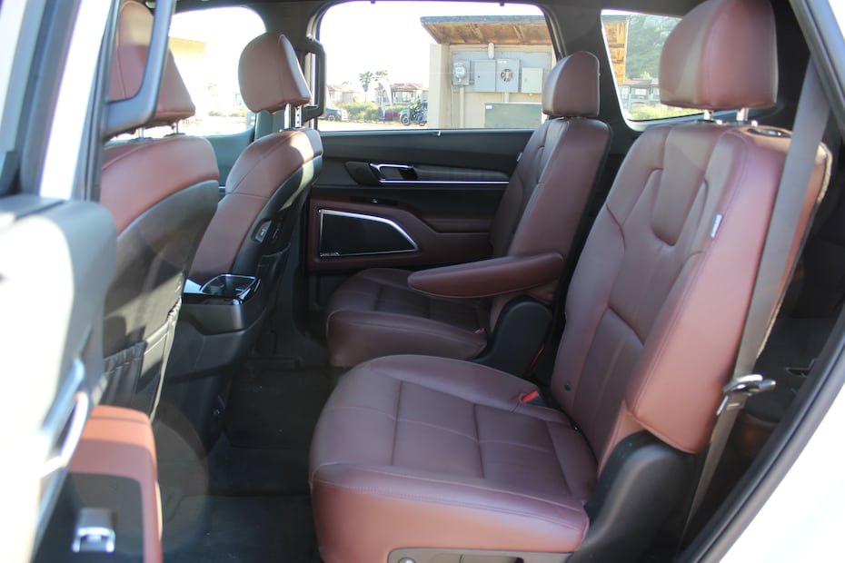 El KIA Telluride es la camioneta más grande y equipada que ofrecen en México.
Fotos: Bruno Dagio. El Universal
