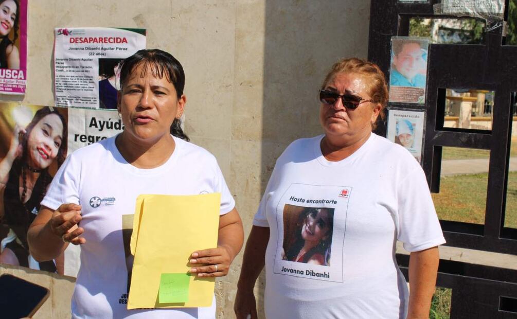 La madre, María Guadalupe Pérez Ayala, logra amparo para retomar búsqueda de su hija Jovanna Dibanhi (30/05/2025). Foto: Especial