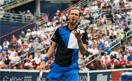 Daniil Medvedev se encara con aficionado que lo llamó "perdedor"